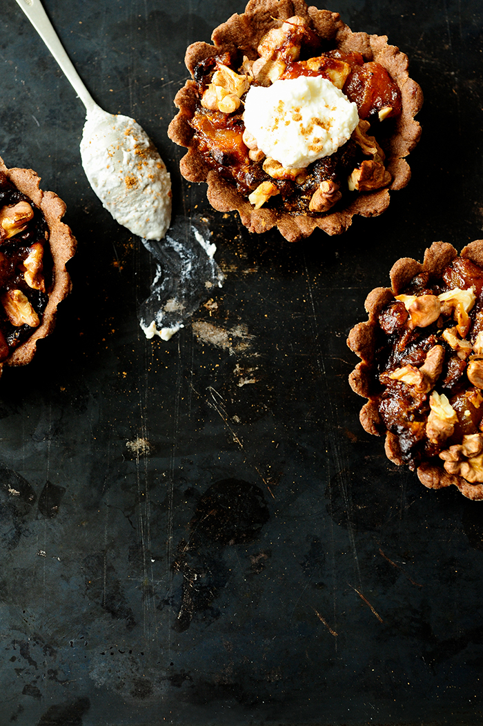 Dried fruit and walnut cookies