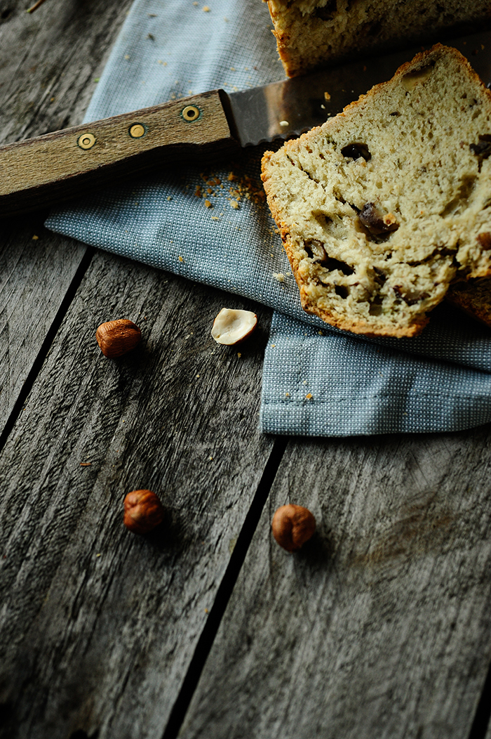 serving dumplings | mushroom-hazelnut-bread