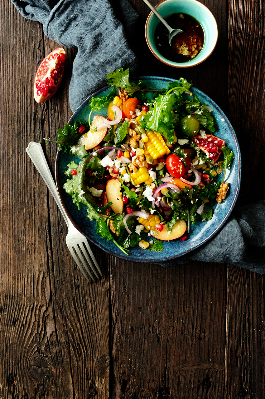 very-juicy-kale-salad-with-plums