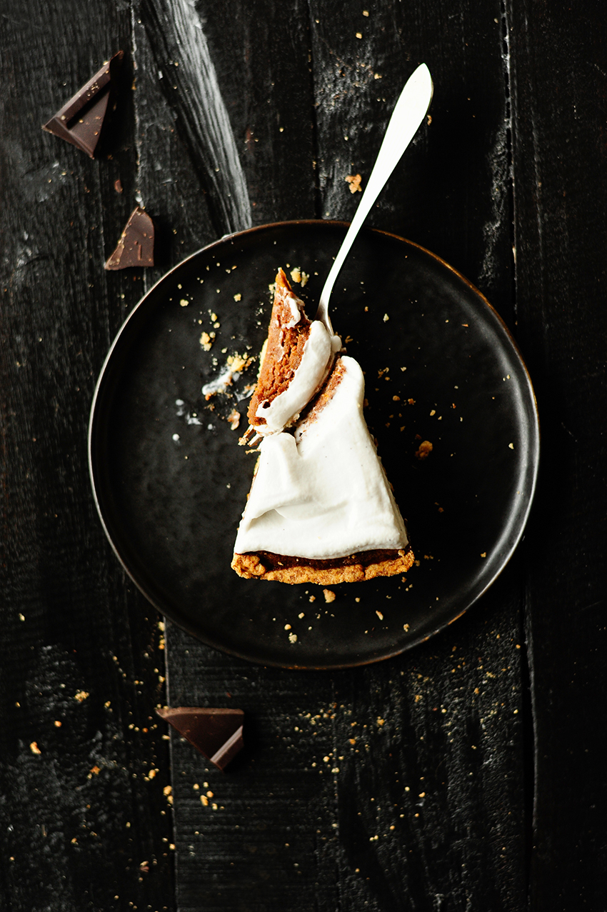 chocolate-pumpkin-pie-with-coconut-whipped-cream