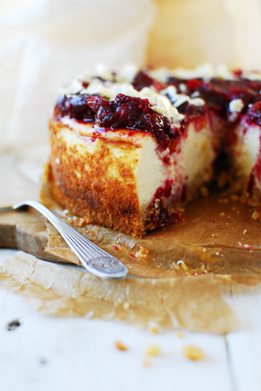 cheesecake-with-cranberries