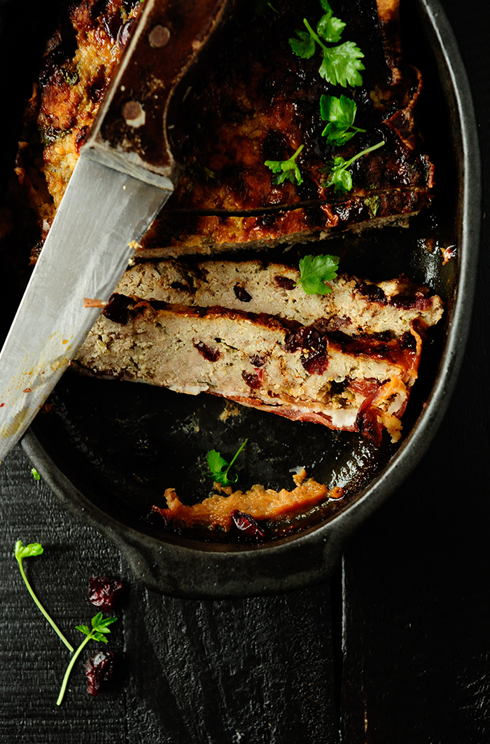 serving dumplings | turkey-and-cranberry-terrine-with-whiskey