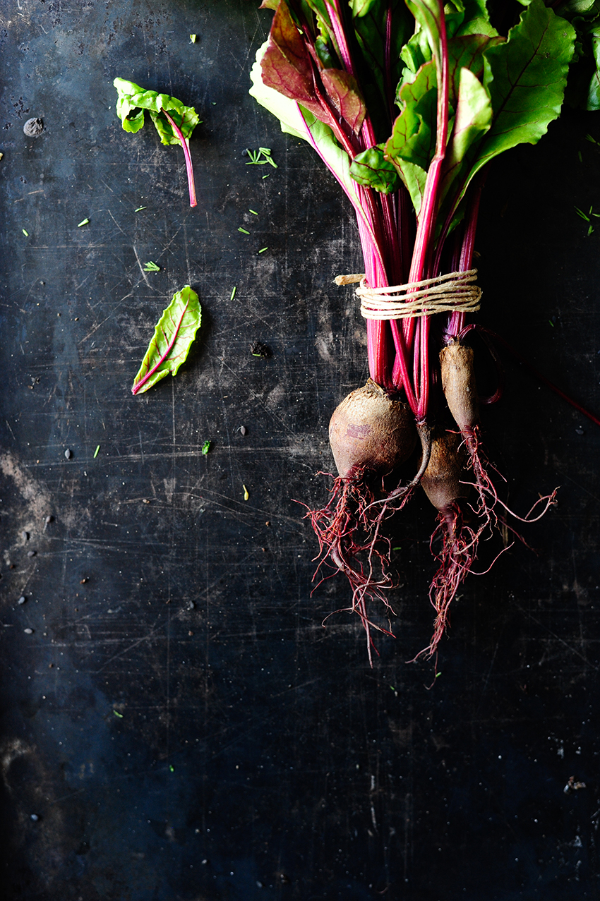 Baby beetroot gazpacho with kefir and wasabi3