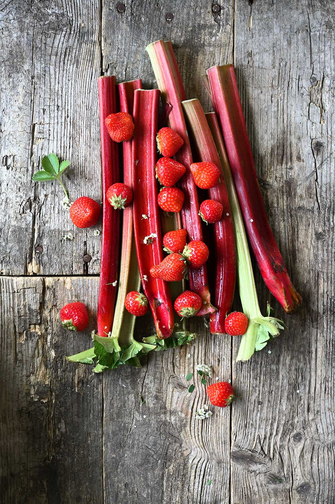 sering dumplings | Rhubarb-strawberry galette 