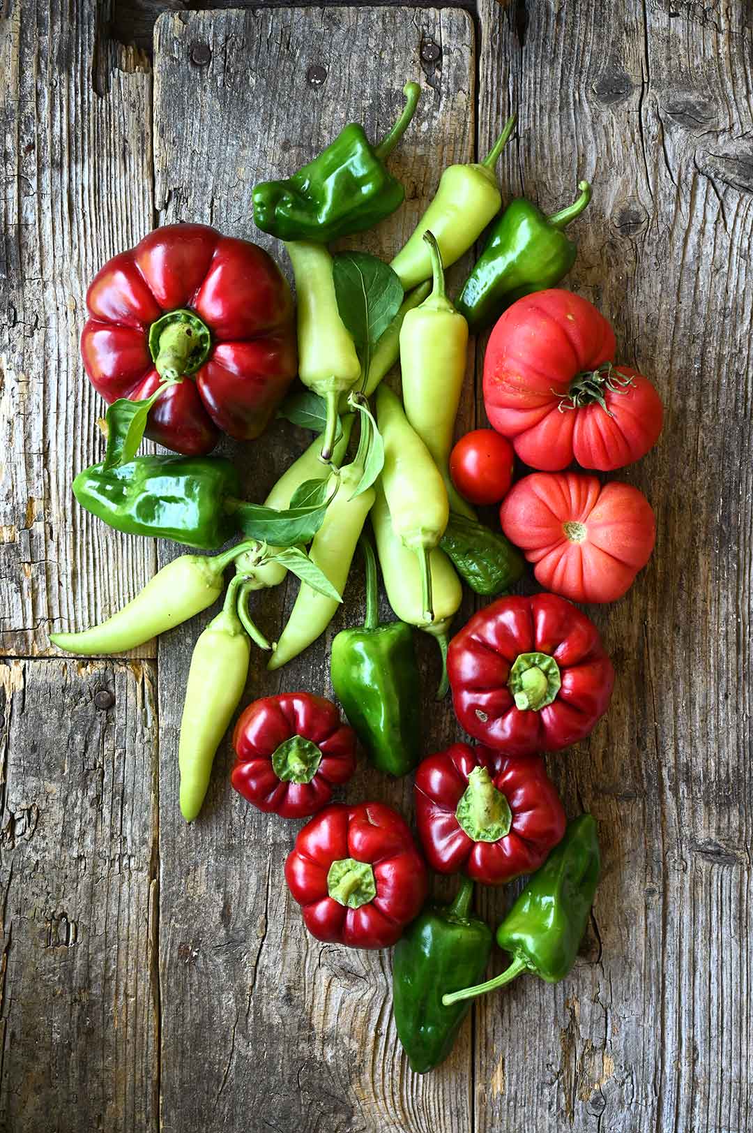 Gevulde paprika's met gehakt en chorizo