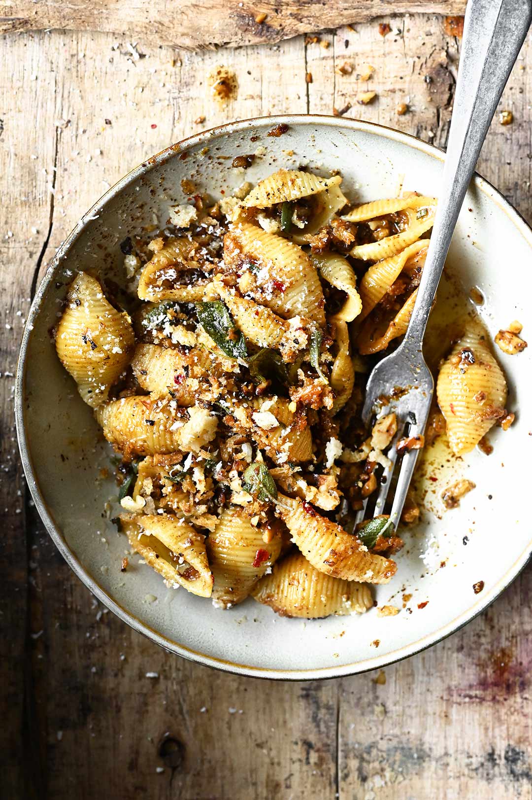 Spicy Miso Brown Butter Pasta