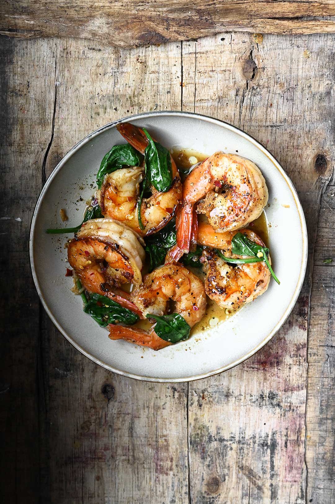 Garlic Butter Sautéed Shrimp