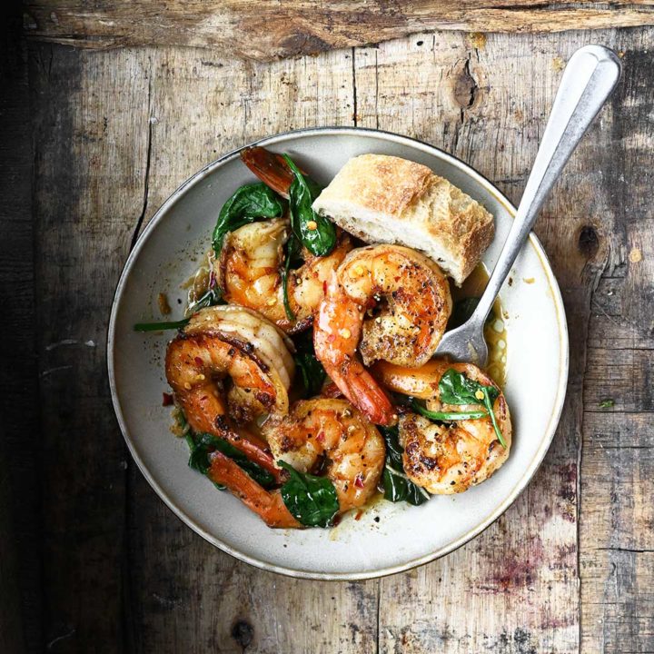 Garlic Butter Sautéed Shrimp