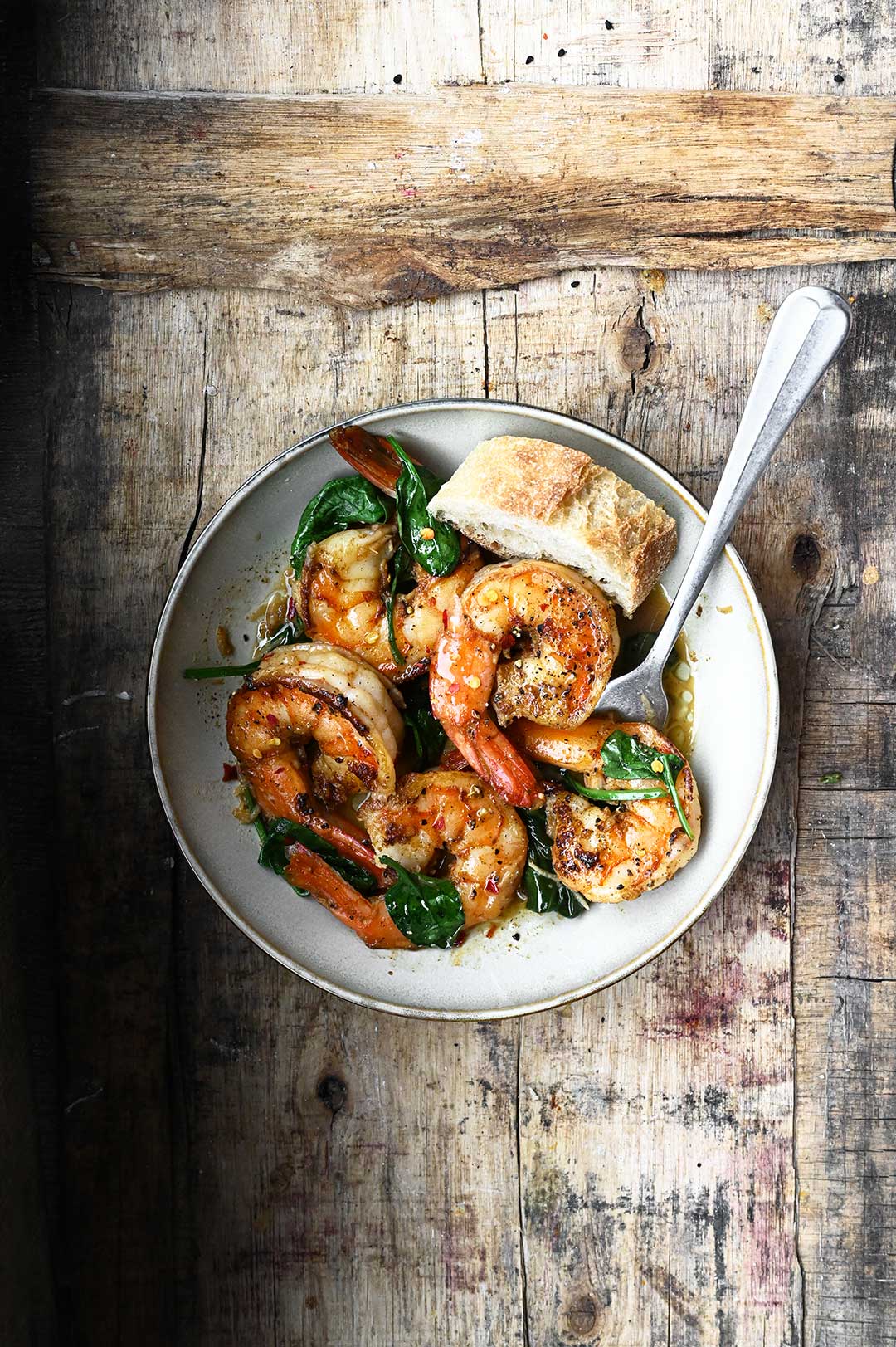 Grilled Shrimp with Garlic Wine Butter Sauce - Vindulge