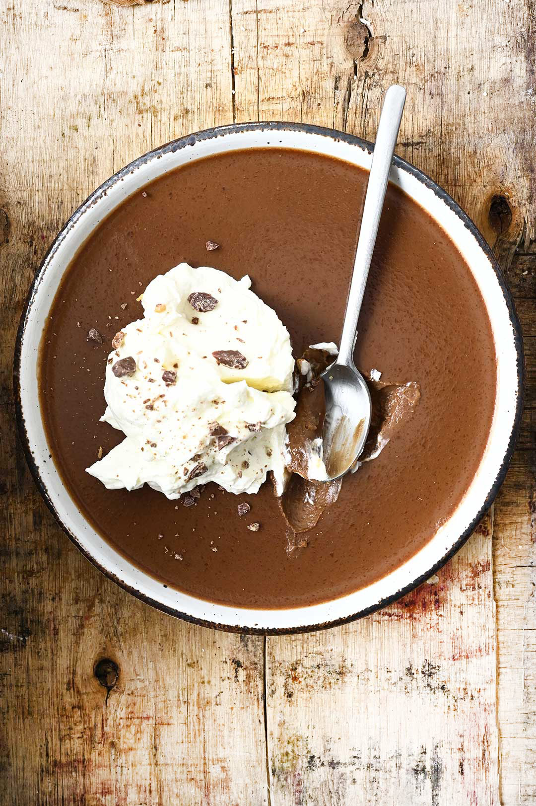 Chocolate Peanut Butter Panna Cotta