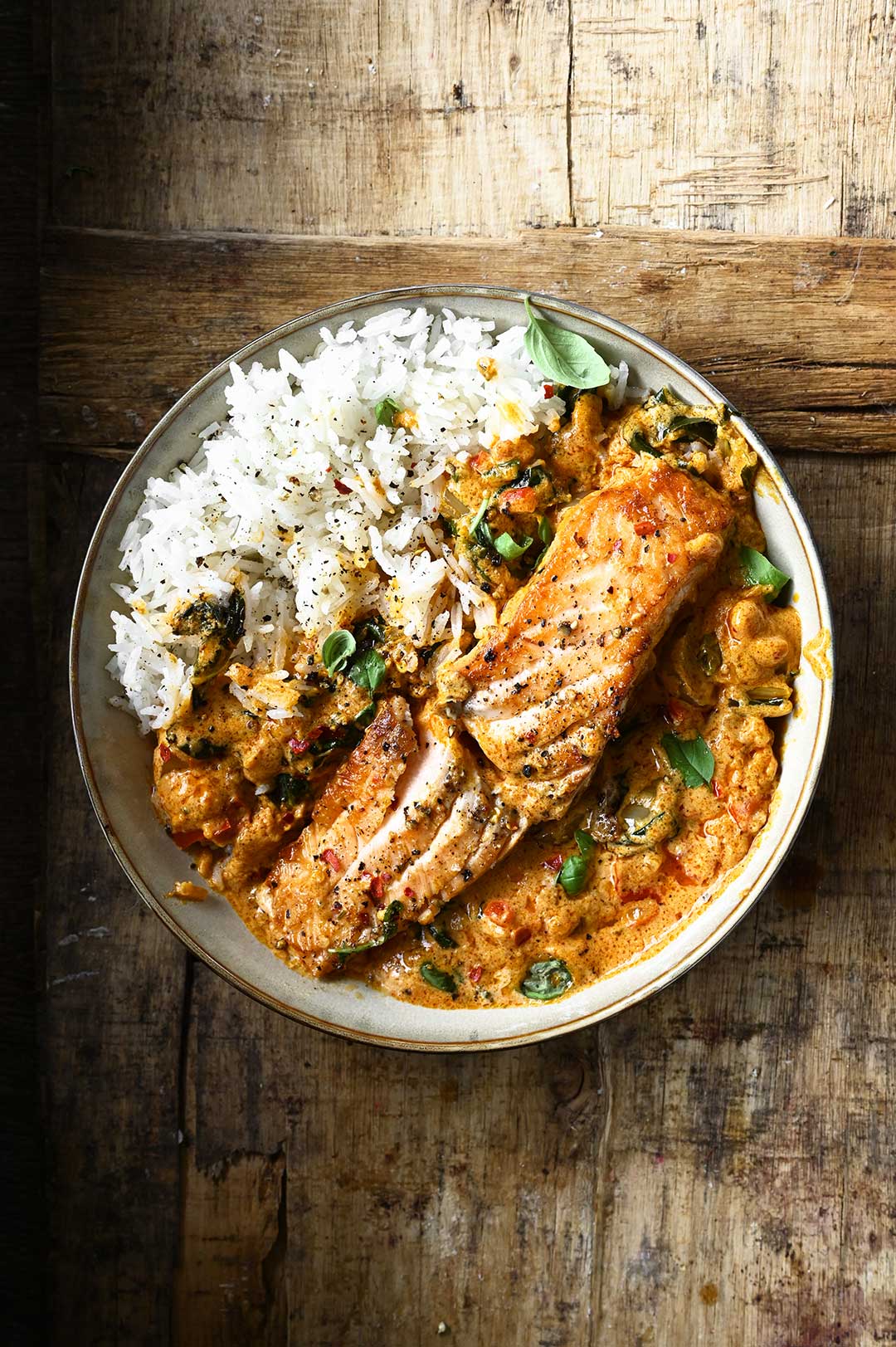 Thai Coconut Curry Salmon