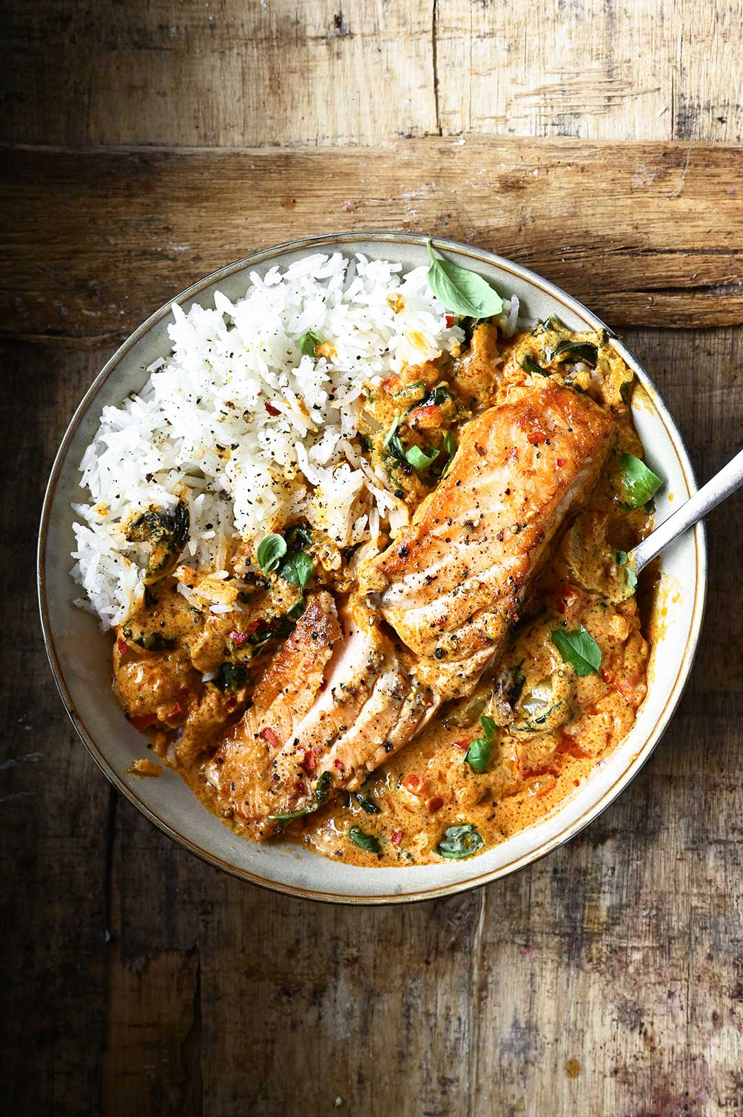 Thai Coconut Curry Salmon