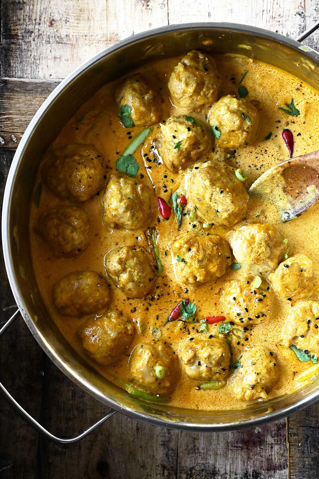 Thai Coconut Curry Chicken Meatballs Thai Coconut Curry Chicken Meatballs