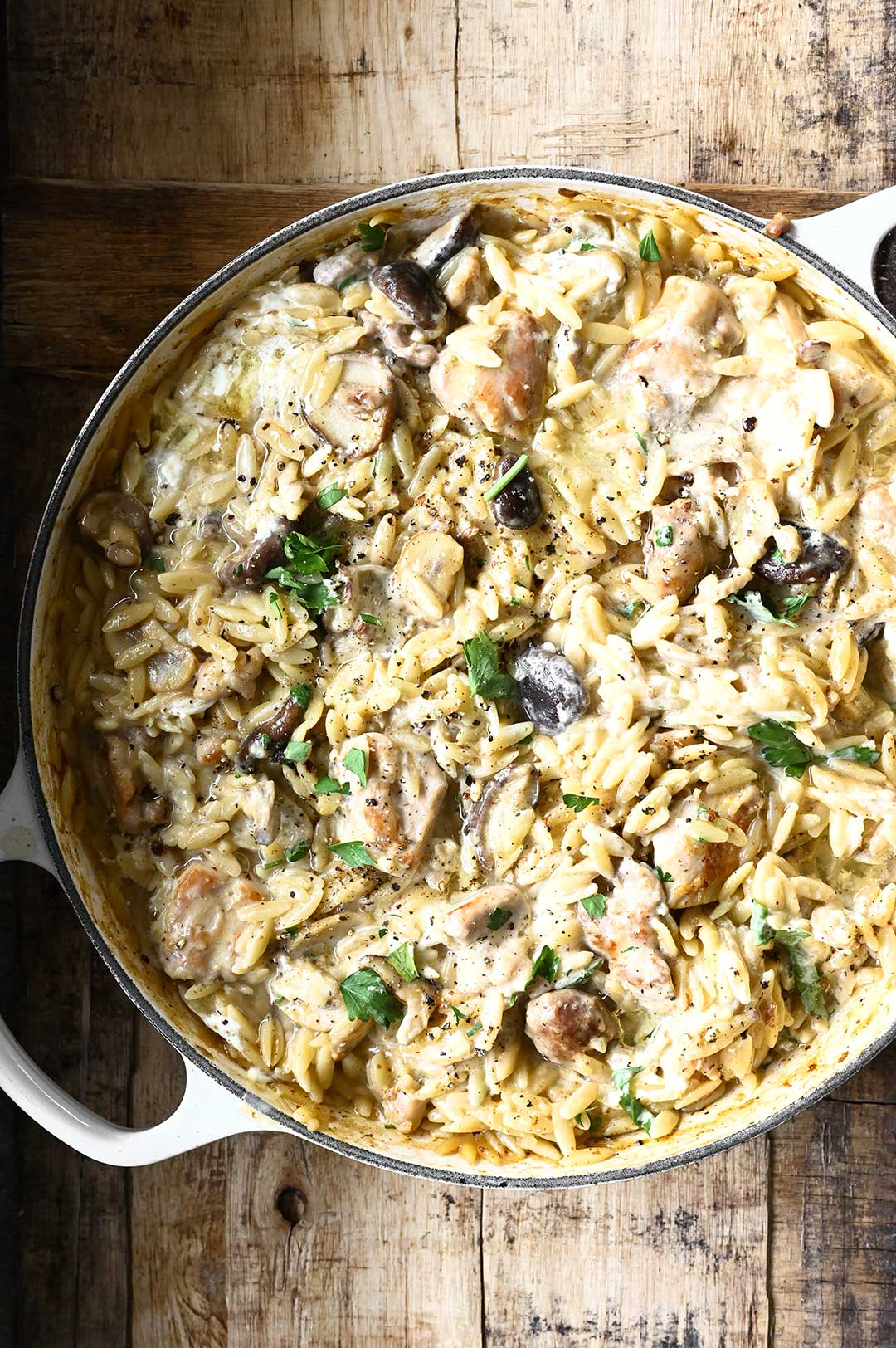 One-Pot Chicken Stroganoff with Orzo one-pot chicken stroganoff with orzo