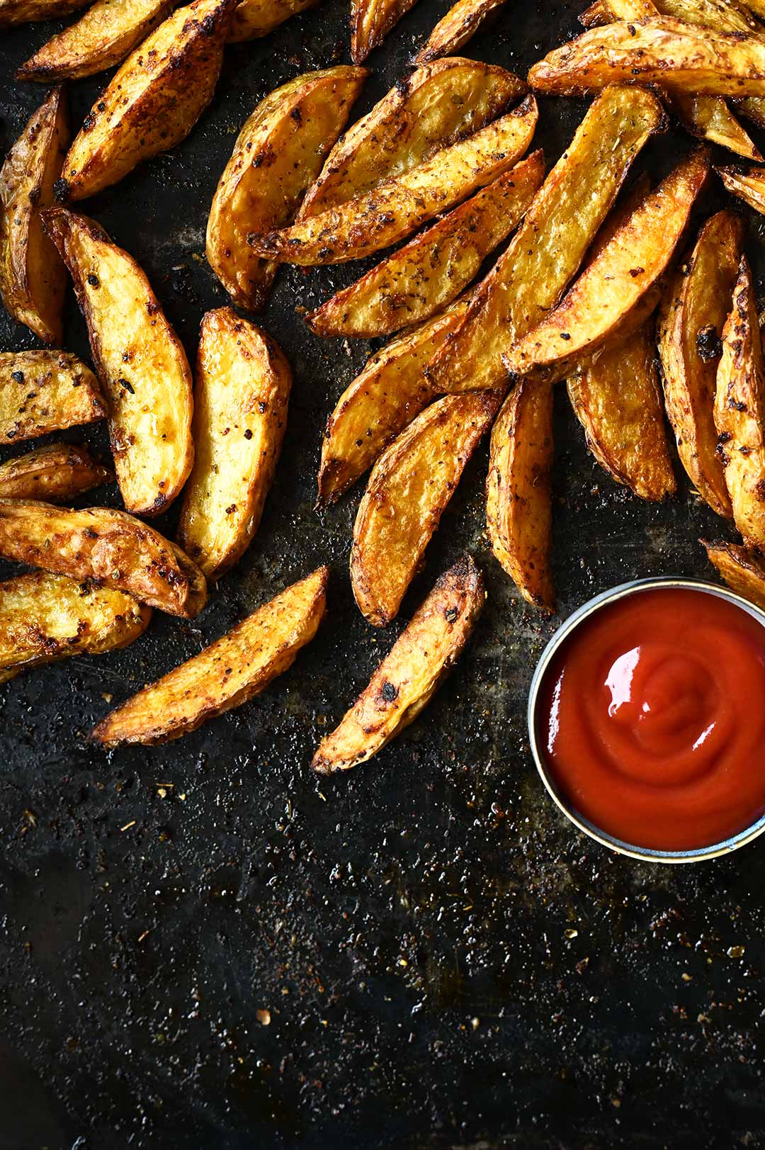 Crispy Baked Potato Wedges crispy baked potato wedges
