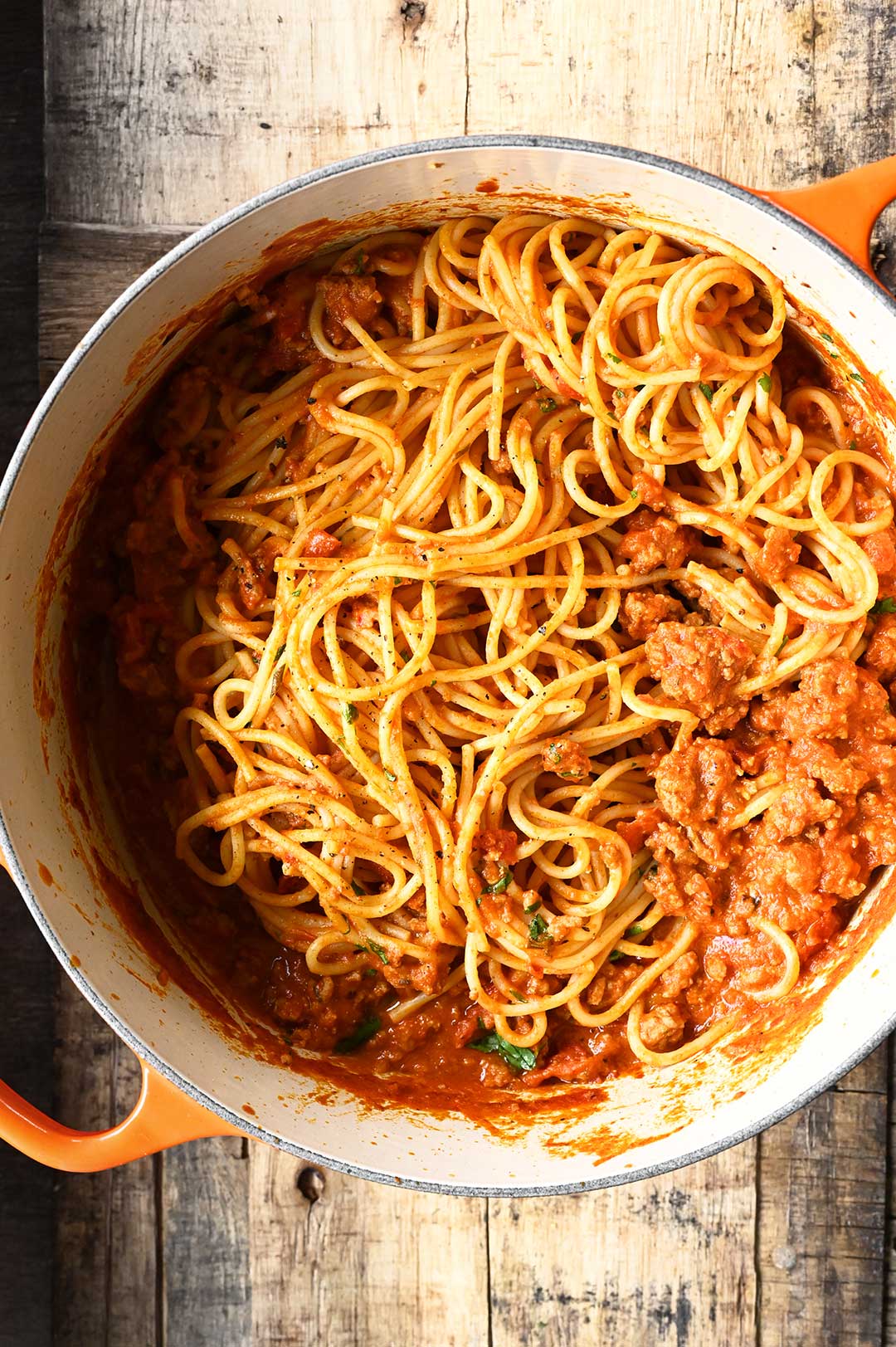 Red pesto spaghetti bolognese red pesto spaghetti bolognese