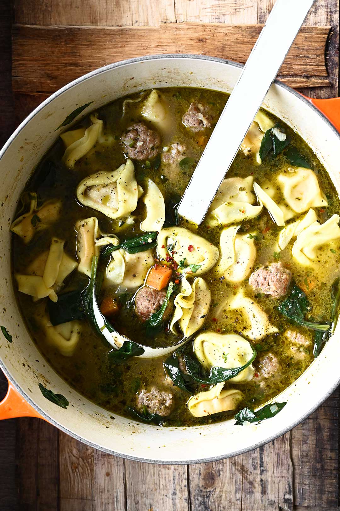 easy meatball tortellini soup easy meatball tortellini soup