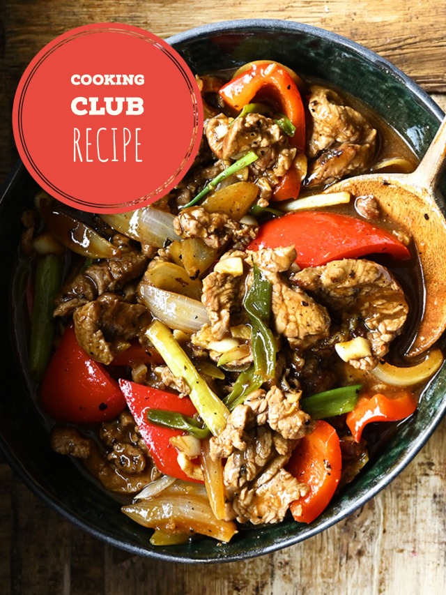 Beef and Bell Pepper Stir Fry