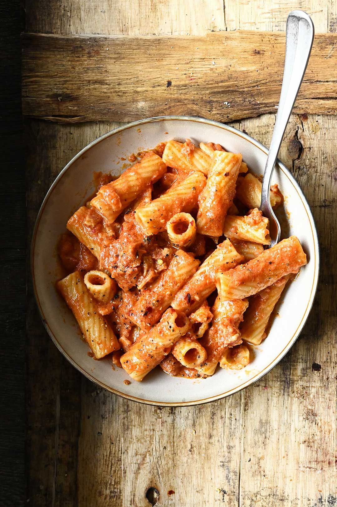 Penne alla carbonara