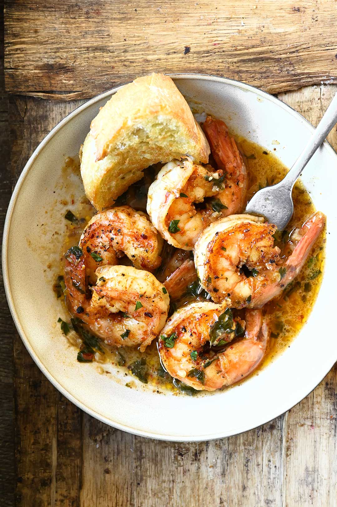 Shrimp in Whiskey Butter Sauce shrimp in whiskey butter sauce