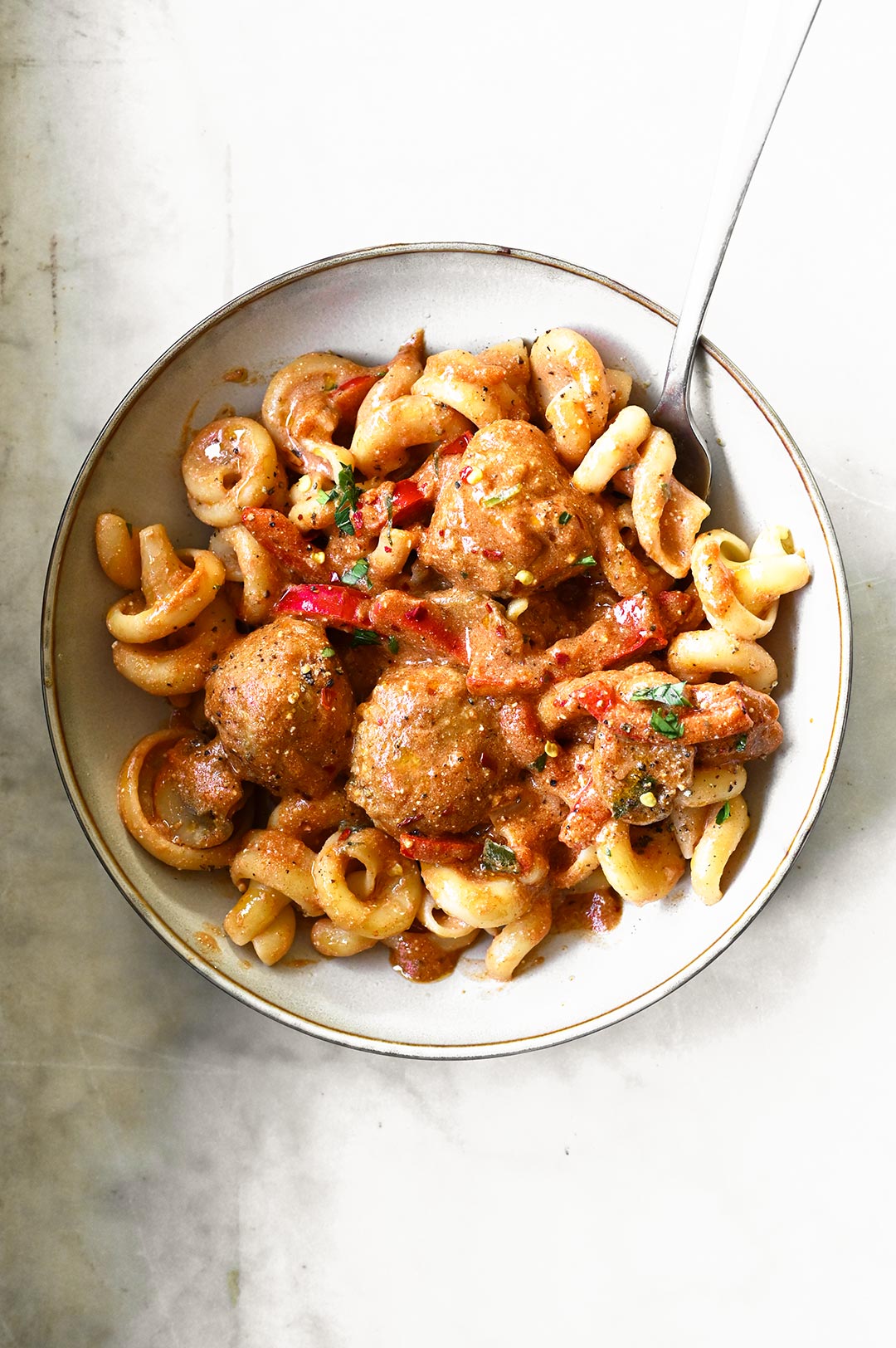 chicken paprikash meatballs