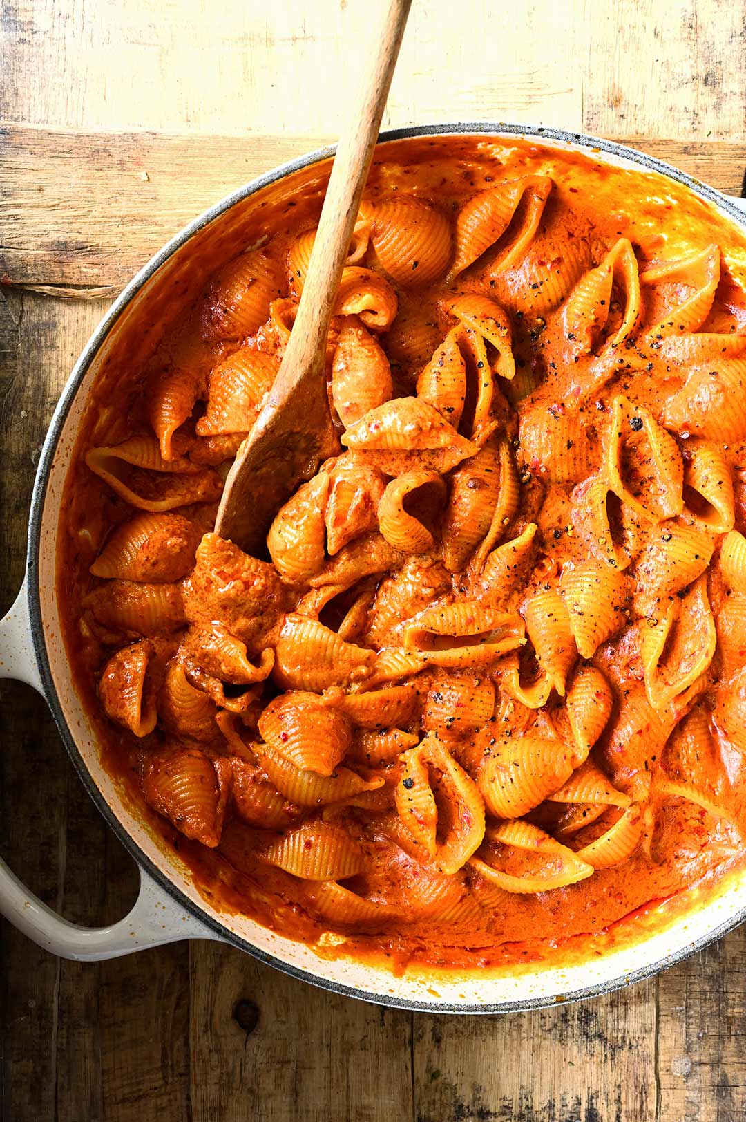 Spicy Pasta alla Vodka with 'Nduja spicy pasta alla vodka with nduja