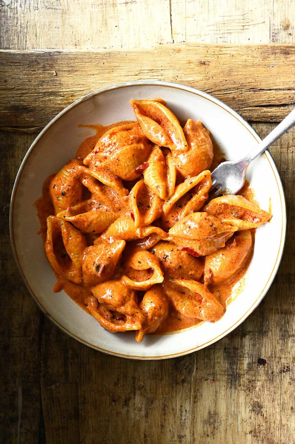 Spicy Pasta alla Vodka with 'Nduja Serving Dumplings