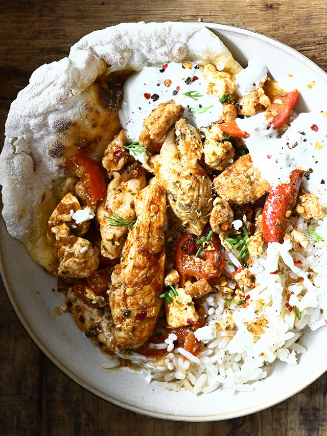 Greek Chicken Bowl with Ranch Tzatziki