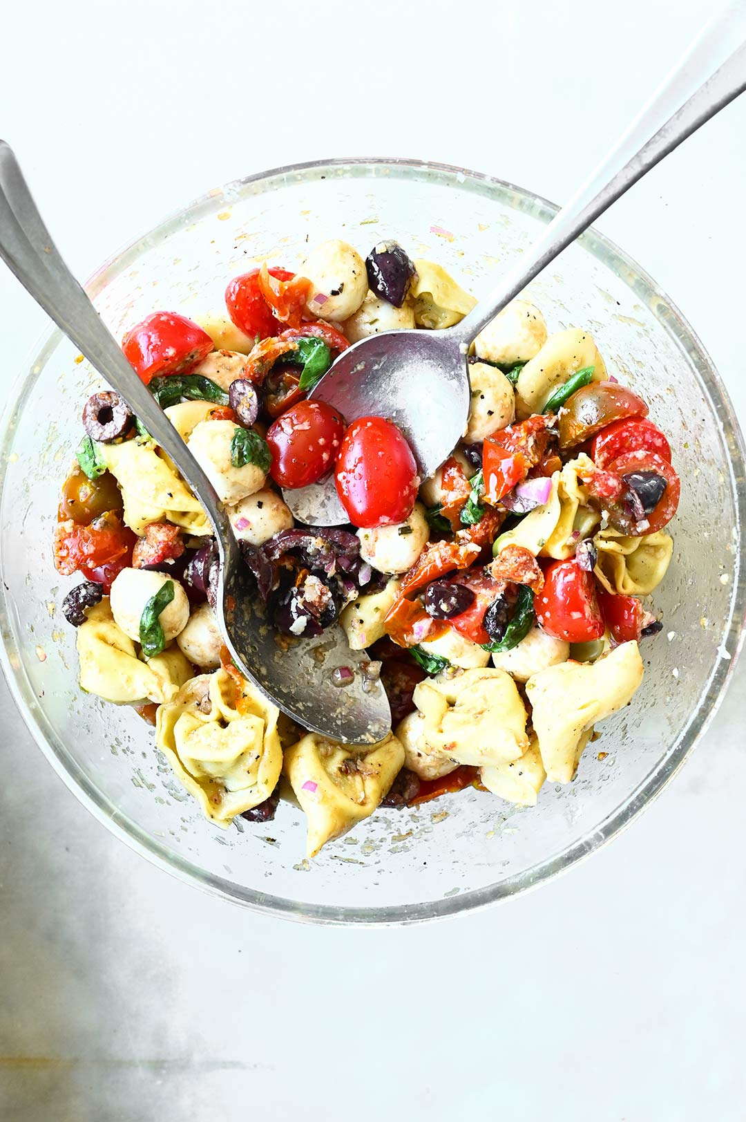 summer tortellini salad