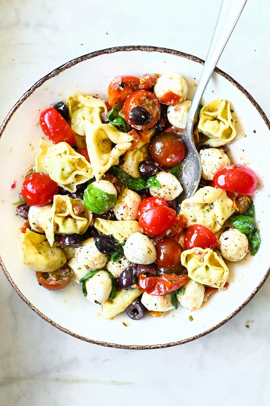 summer tortellini salad