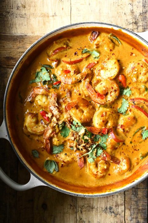 thai coconut shrimp curry