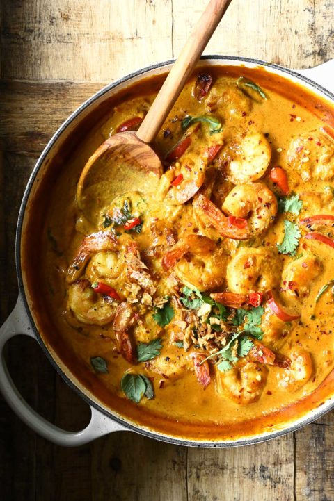 thai coconut shrimp curry