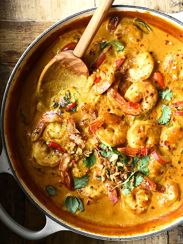 Thai Coconut Shrimp Curry