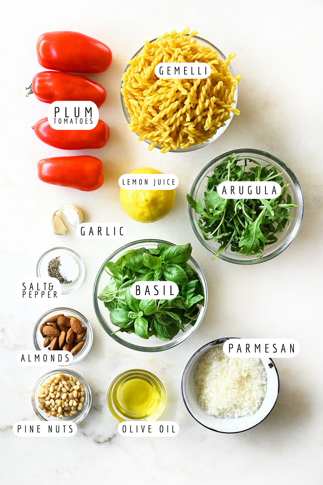 arugula pesto pasta