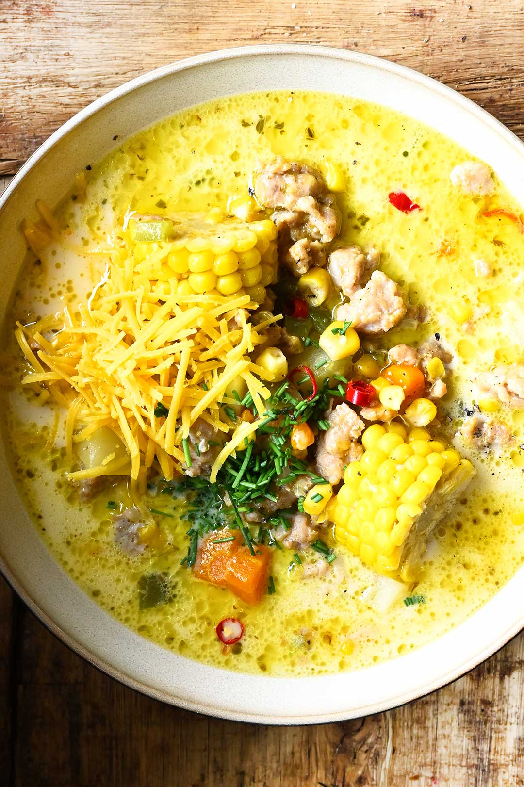 chicken corn chowder