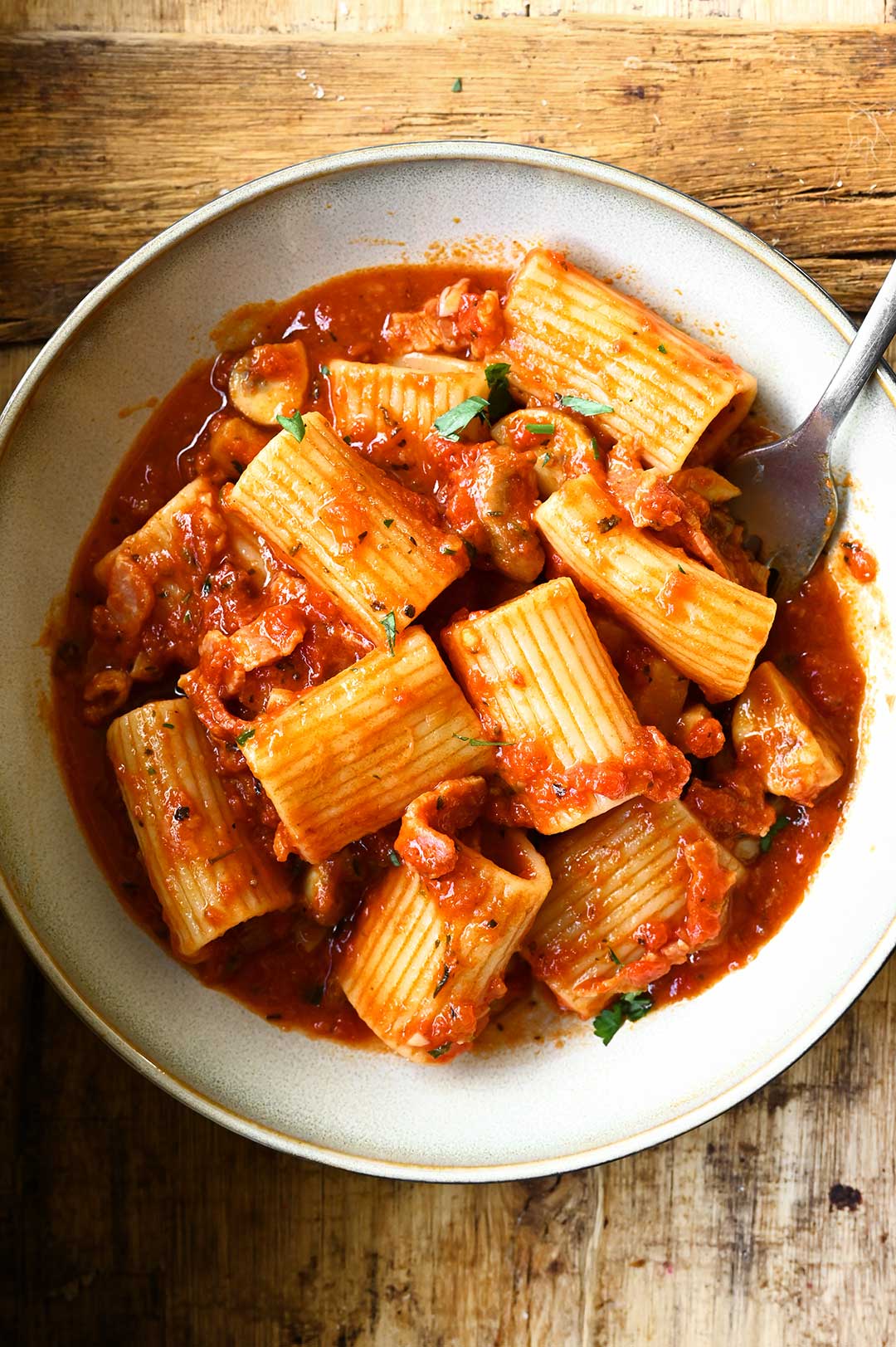 pasta boscaiola