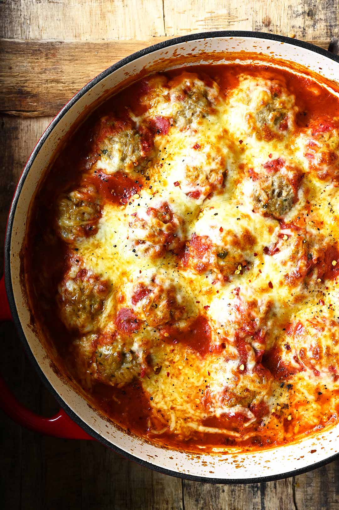 Cheesy Baked Rice Meatballs Serving Dumplings