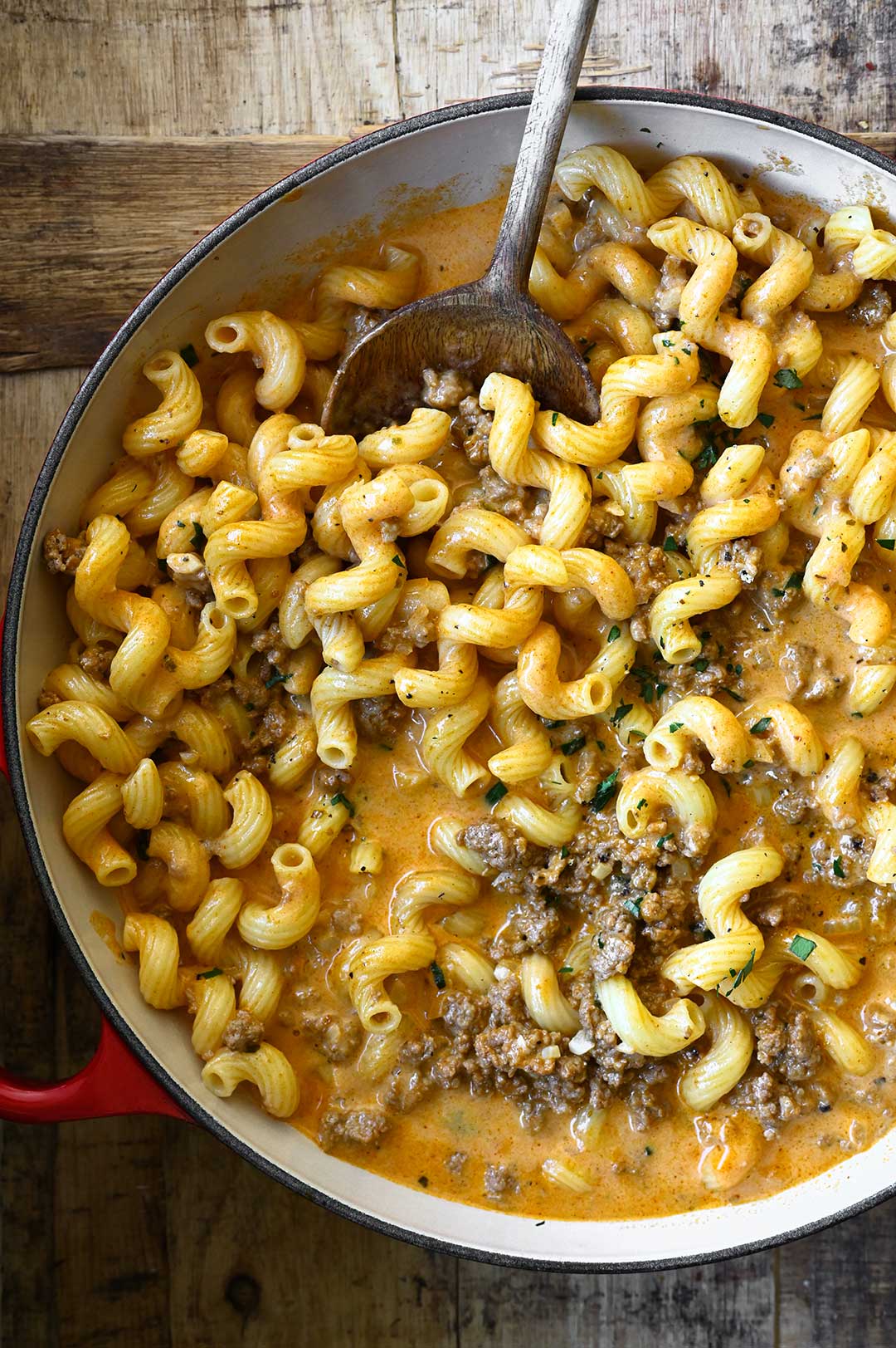 one pot homemade hamburger helper