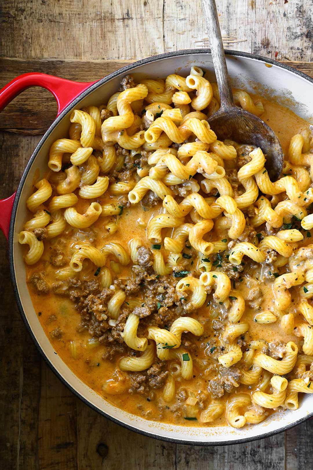 one pot homemade hamburger helper