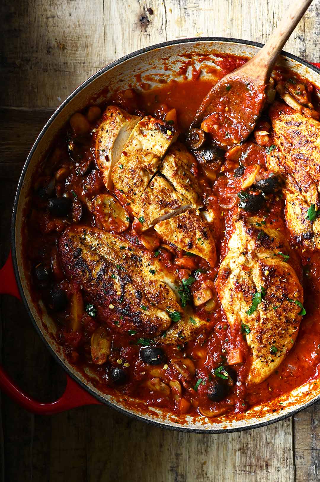 chicken cacciatore