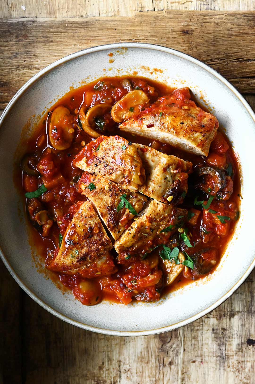 chicken cacciatore