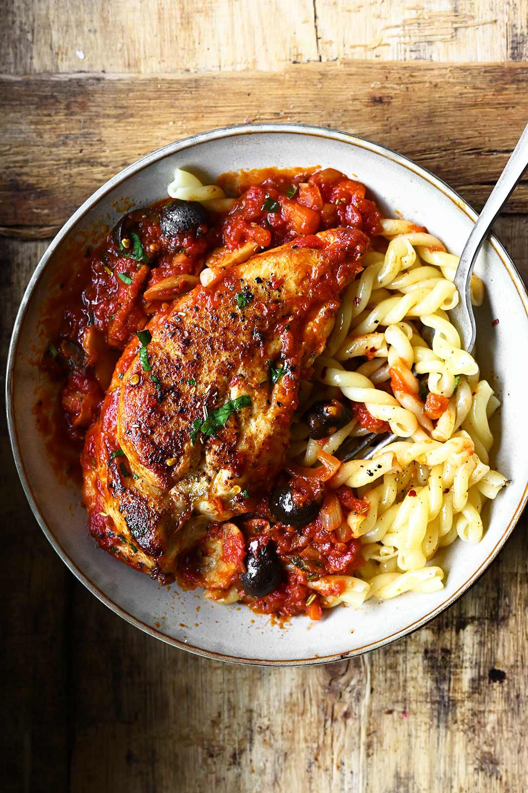 chicken cacciatore