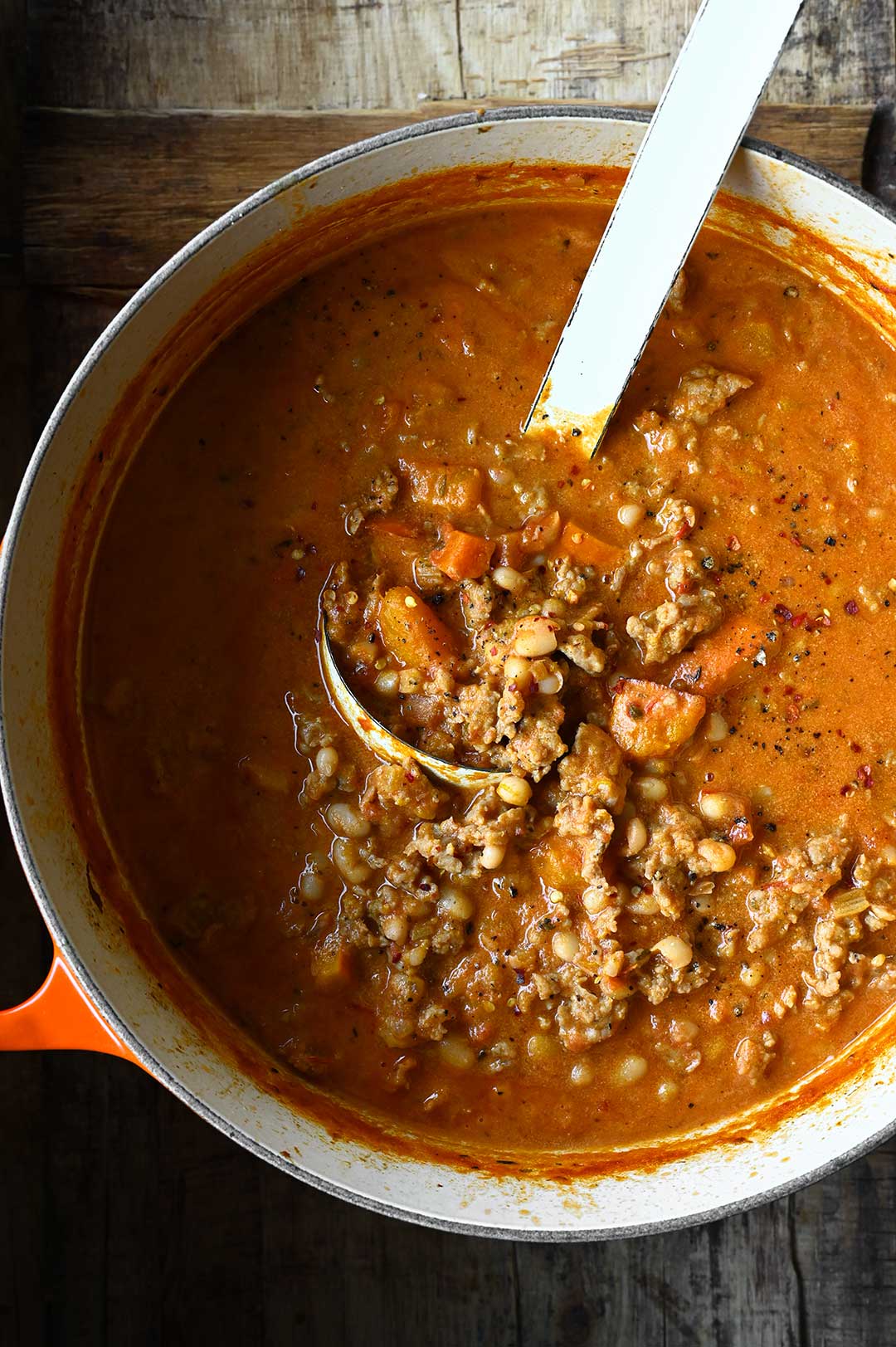 chicken chili with pumpkin