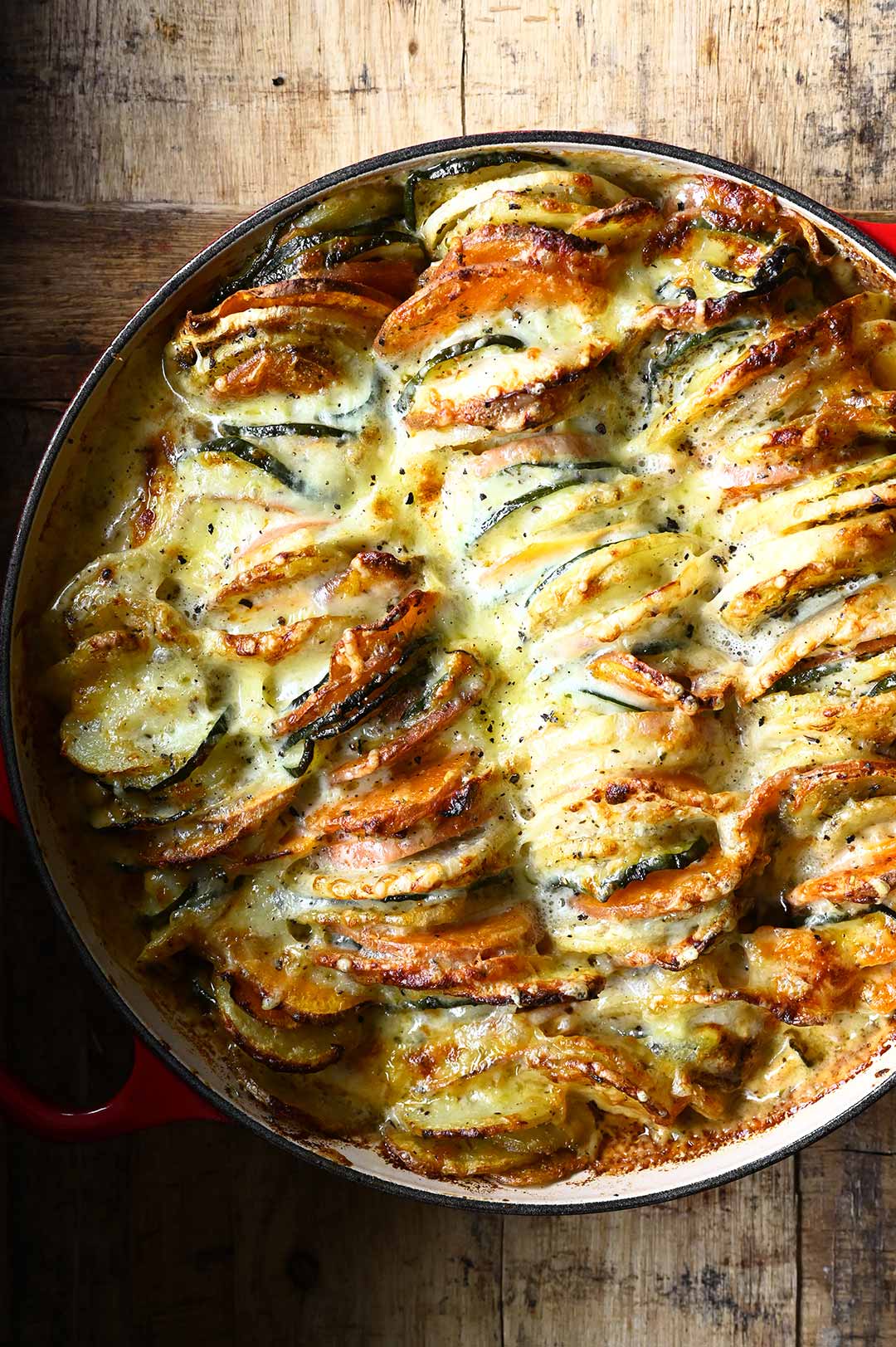 potato and vegetable gratin