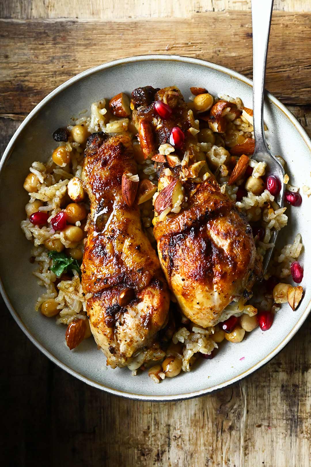 persian style chicken with rice