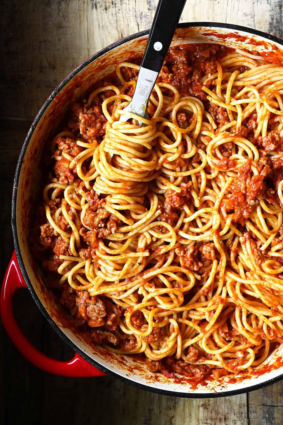 the best spicy spaghetti bolognese