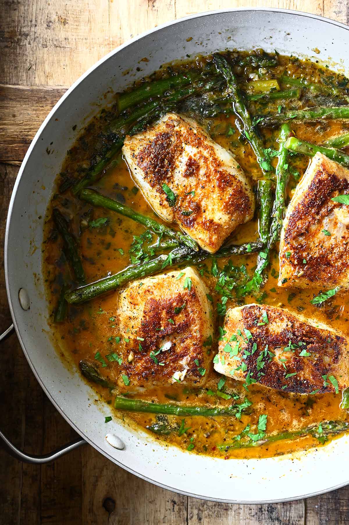 cajun garlic butter cod