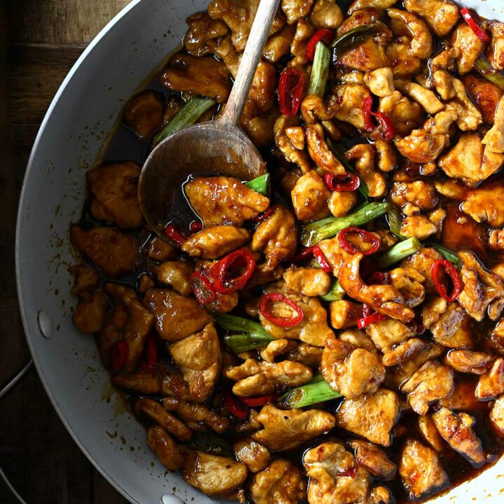chili garlic chicken