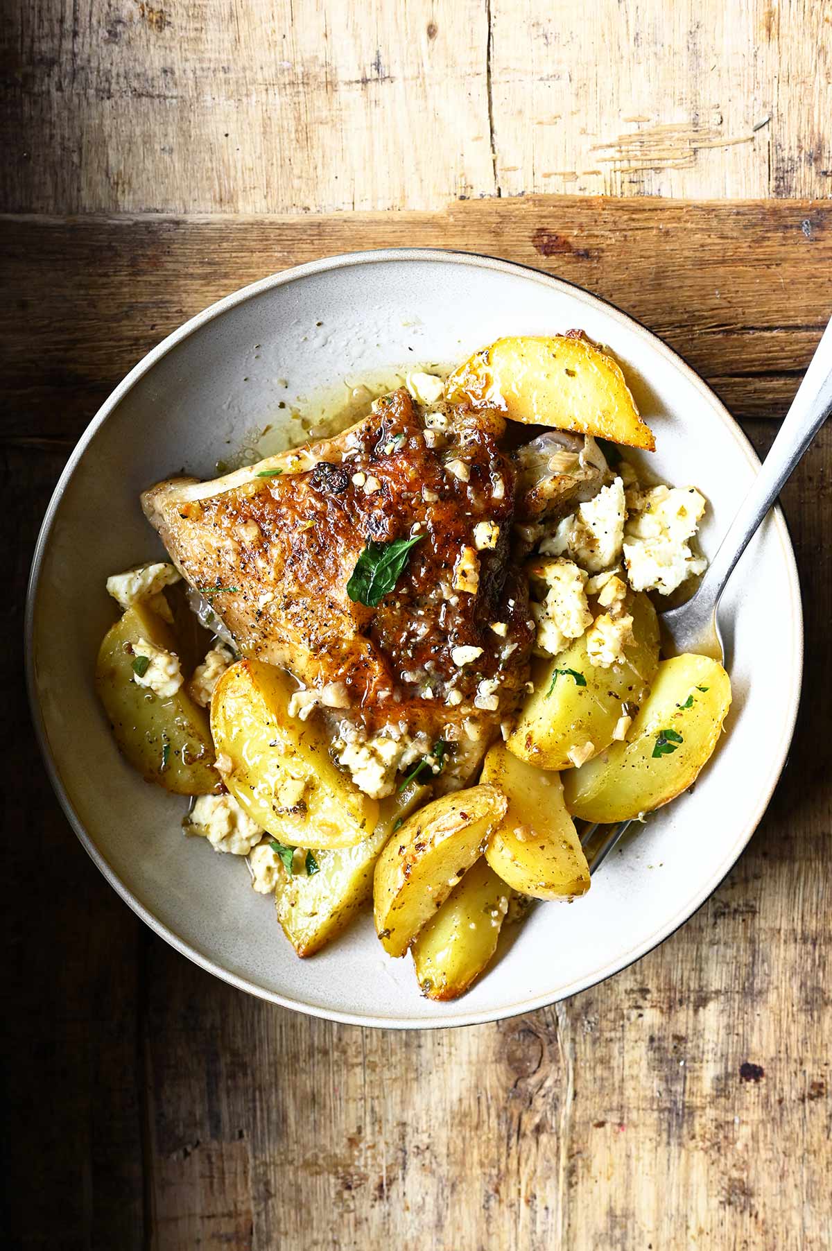 lemon chicken with potatoes