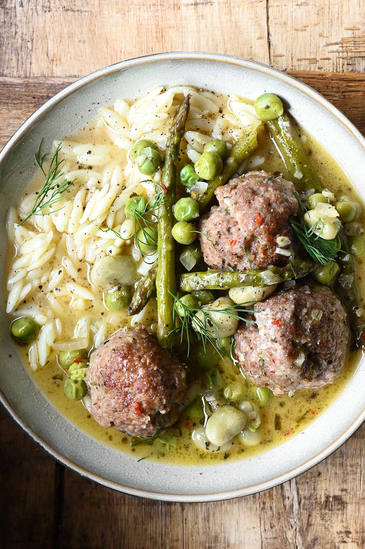 meatballs primavera